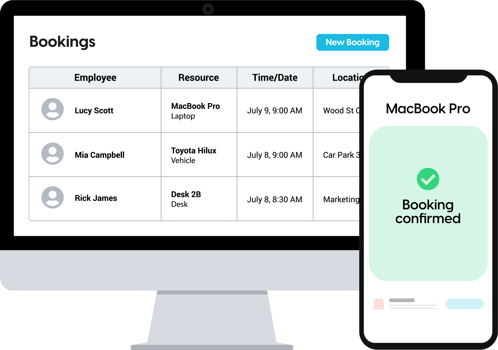 Employee-Booking
